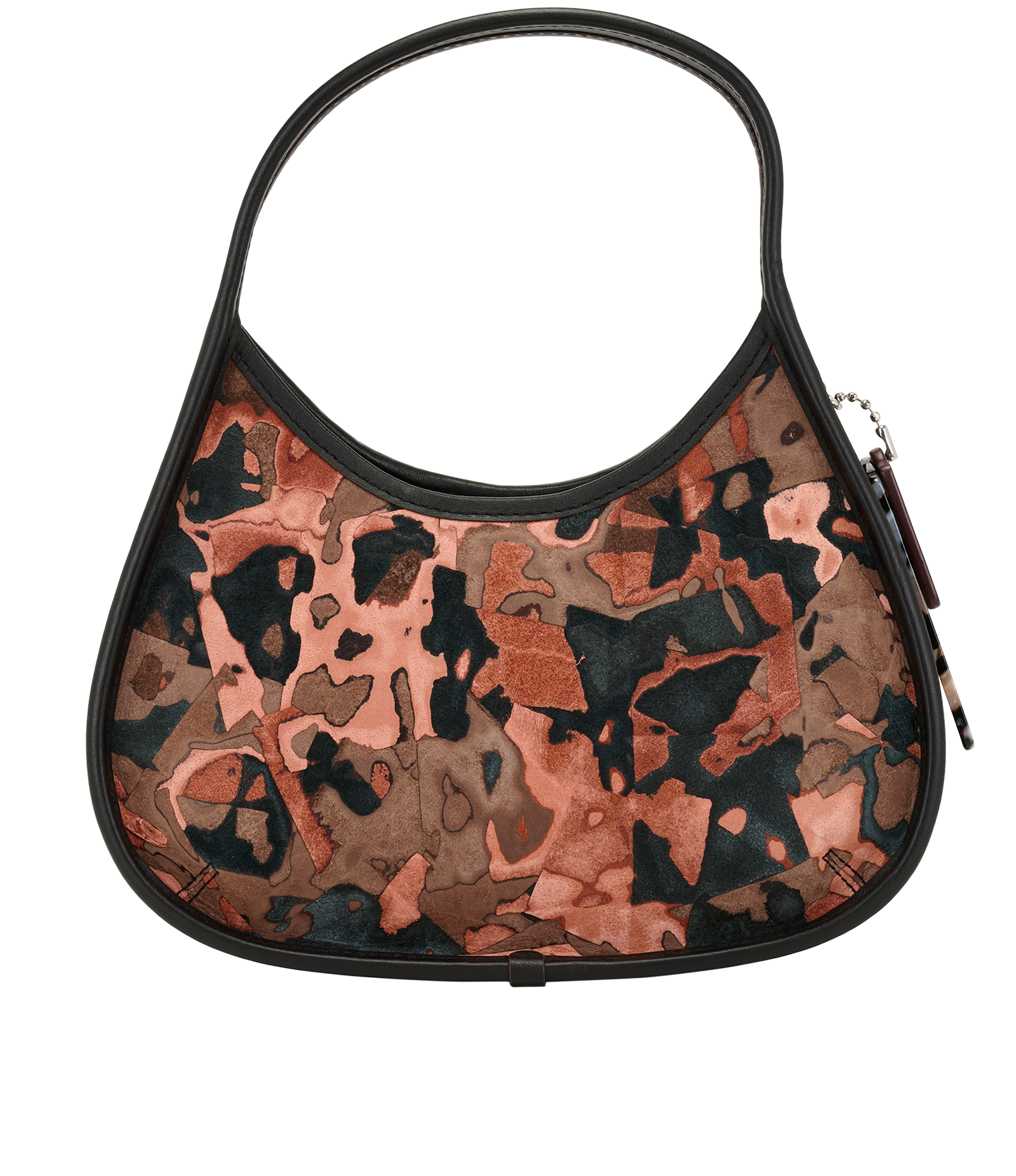 Coachtopia Ergo Bag, &pound;175, Handbags, Brown/Pink, Cork/Leather, Back view